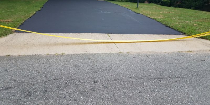 Newly Paved Asphalt Surface